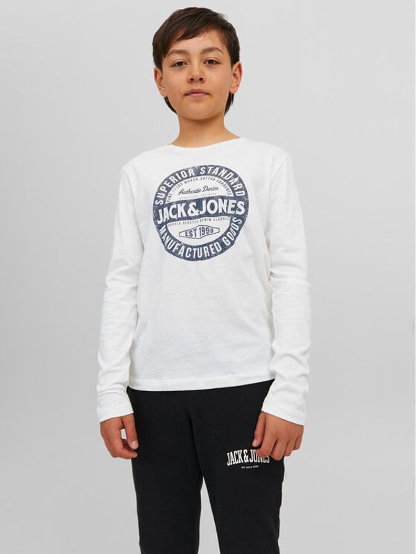 Jack&Jones Junior Jack&Jones Junior Блуза 12237416 Бял Regular Fit