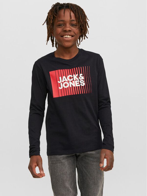 Jack&Jones Junior Jack&Jones Junior Блуза 12244209 Черен Regular Fit