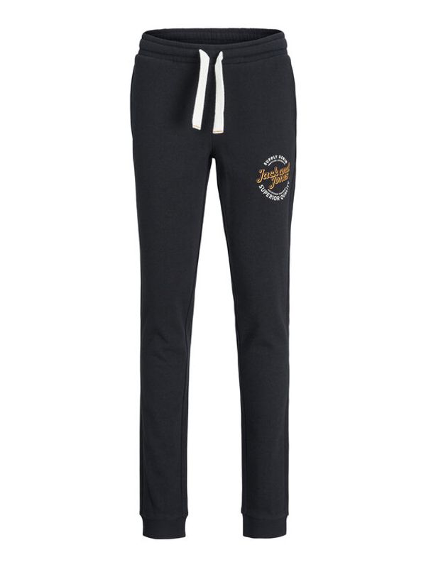 Jack&Jones Junior Jack&Jones Junior Долнище анцуг 12237124 Черен Slim Fit