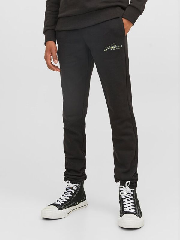 Jack&Jones Junior Jack&Jones Junior Долнище анцуг 12237173 Черен Comfort Fit