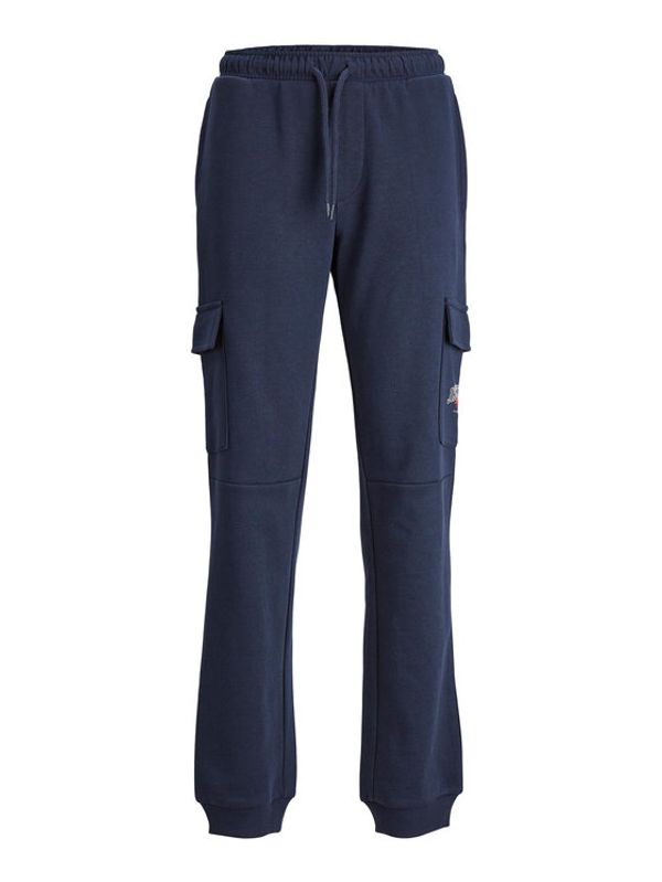 Jack&Jones Junior Jack&Jones Junior Долнище анцуг 12237198 Тъмносин Relaxed Fit