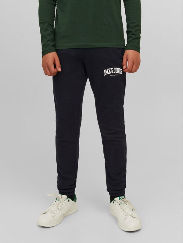 Jack&Jones Junior Jack&Jones Junior Долнище анцуг 12237403 Черен Slim Fit