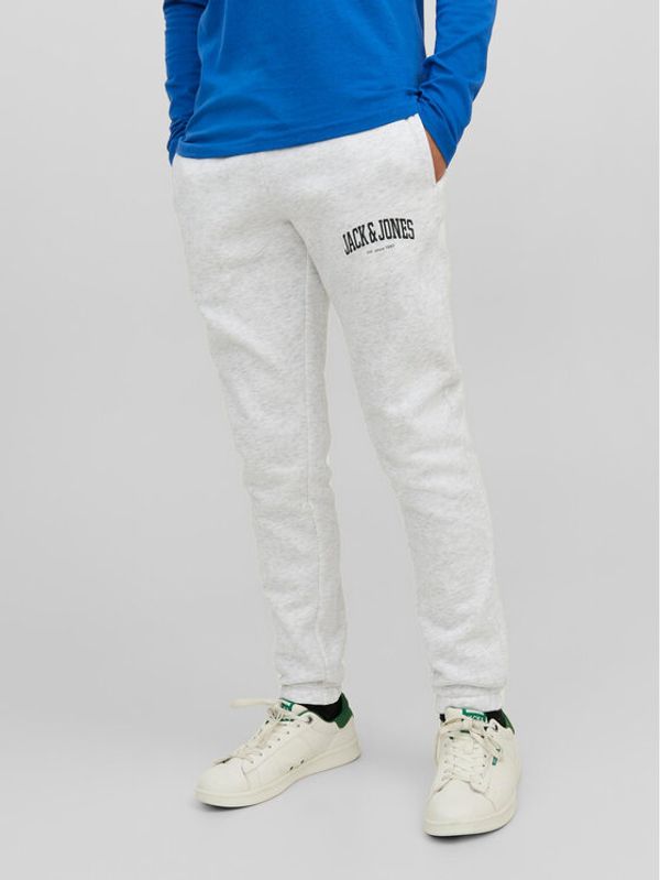 Jack&Jones Junior Jack&Jones Junior Долнище анцуг 12237403 Сив Slim Fit