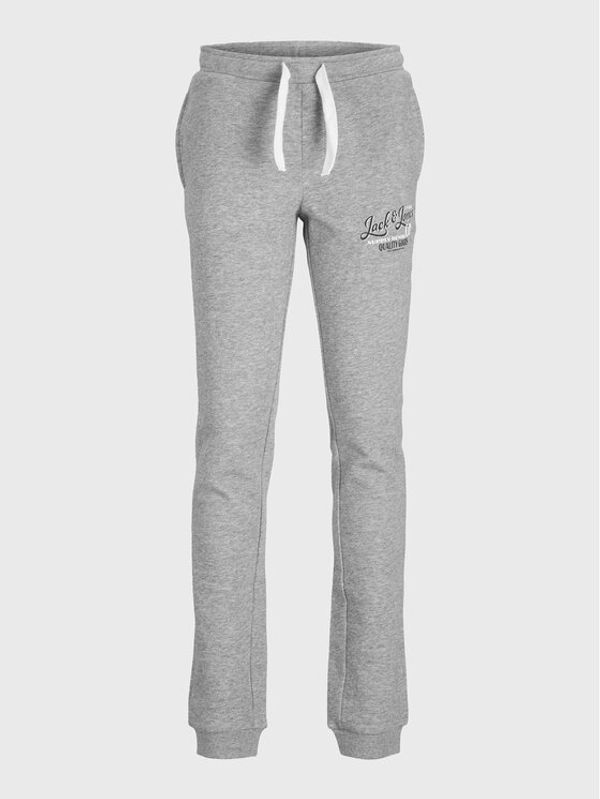 Jack&Jones Junior Jack&Jones Junior Долнище анцуг Gordon 12225212 Сив Comfort Fit