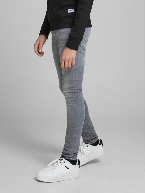 Jack&Jones Junior Jack&Jones Junior Дънки Dan Original 12187467 Сив Super Skinny Fit
