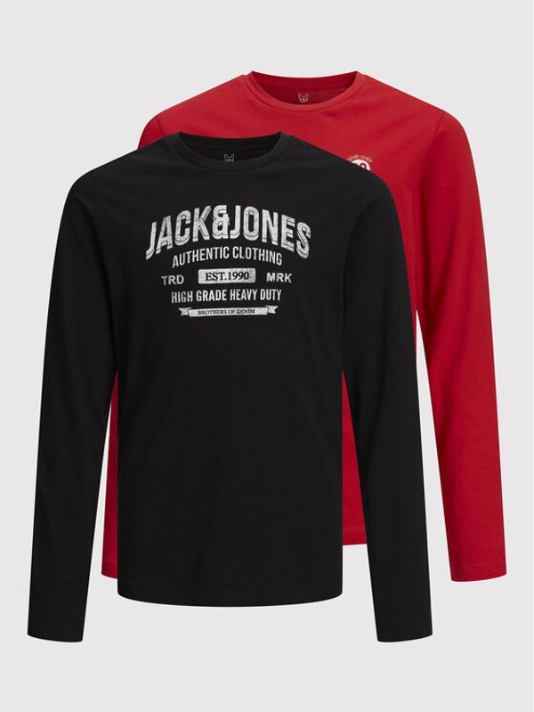 Jack&Jones Junior Jack&Jones Junior Комплект 2 блузи Jeans 12222427 Цветен Regular Fit