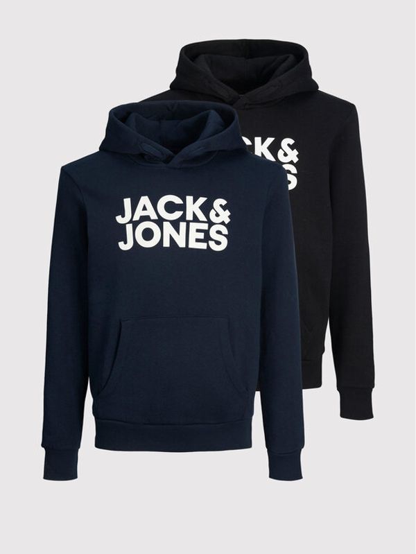Jack&Jones Junior Jack&Jones Junior Комплект 2 суитшърта Corp 12210980 Тъмносин Regular Fit