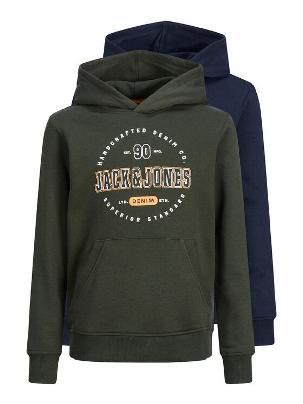 Jack&Jones Junior Jack&Jones Junior Комплект 2 суитшърта Stamp 12222095 Цветен Regular Fit