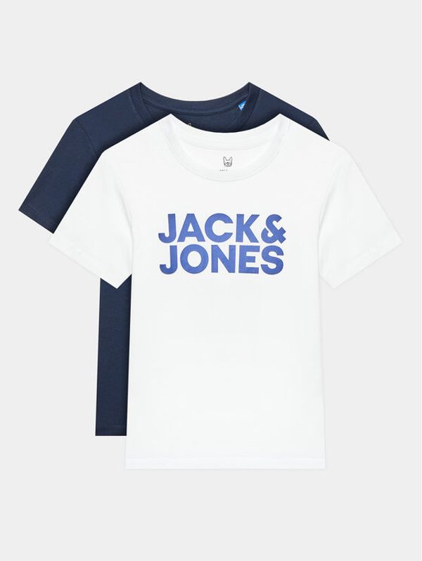 Jack&Jones Junior Jack&Jones Junior Комплект 2 тишъртки Corp Logo 12199947 Цветен Regular Fit