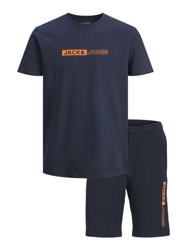 Jack&Jones Junior Jack&Jones Junior Комплект тишърт и спортни шорти 12235345 Син Regular Fit