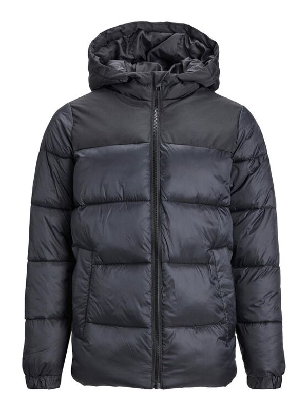 Jack&Jones Junior Jack&Jones Junior Пухено яке 12236884 Черен Regular Fit