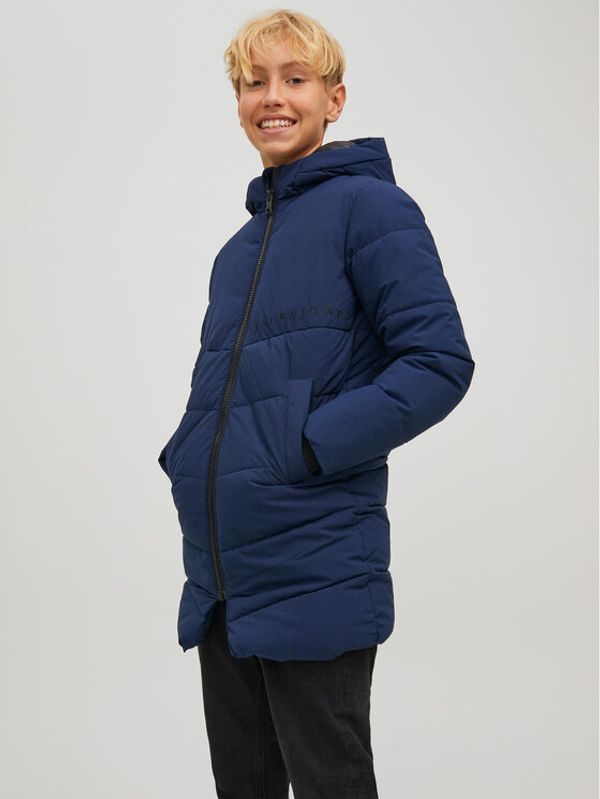 Jack&Jones Junior Jack&Jones Junior Пухено яке Copenhagen 12215844 Тъмносин Regular Fit
