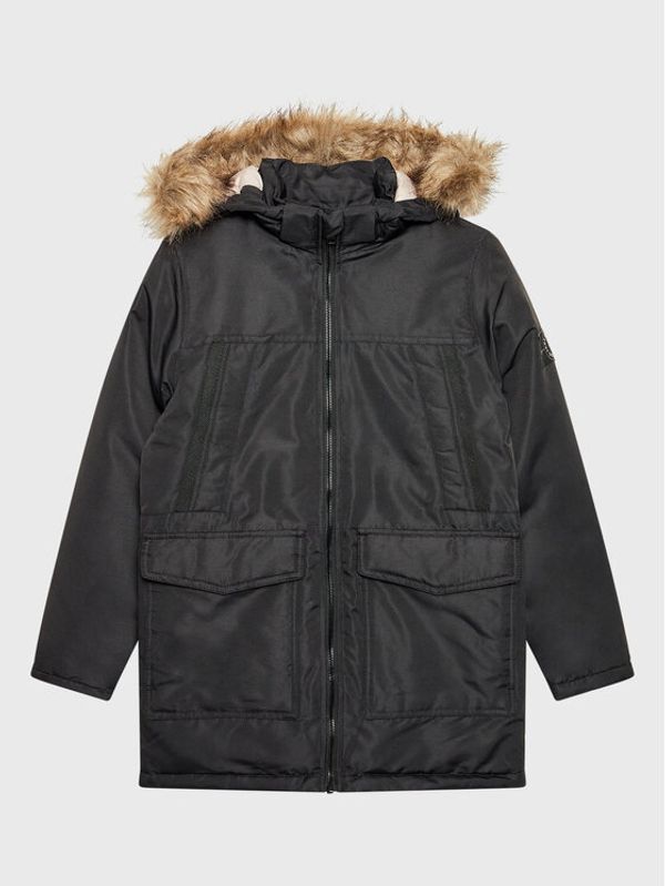 Jack&Jones Junior Jack&Jones Junior Пухено яке Craft 12212522 Черен Regular Fit