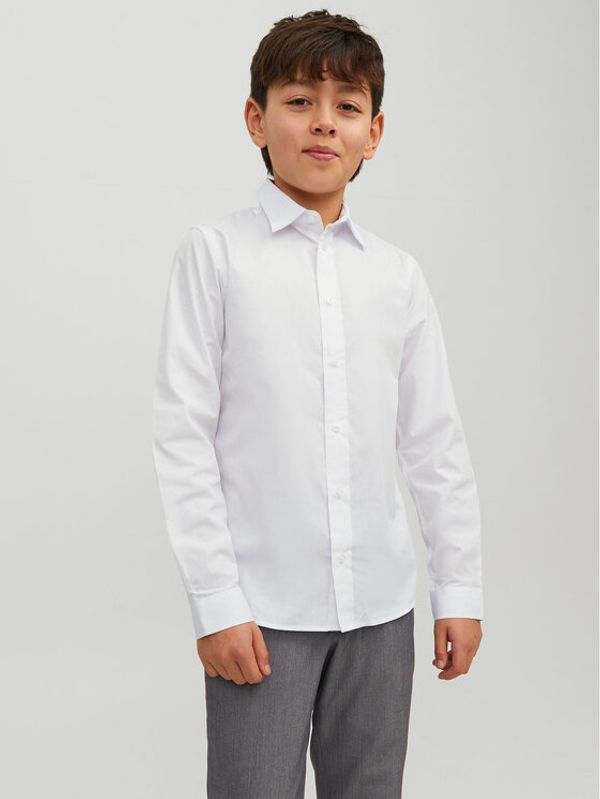 Jack&Jones Junior Jack&Jones Junior Риза 12223343 Бял Regular Fit