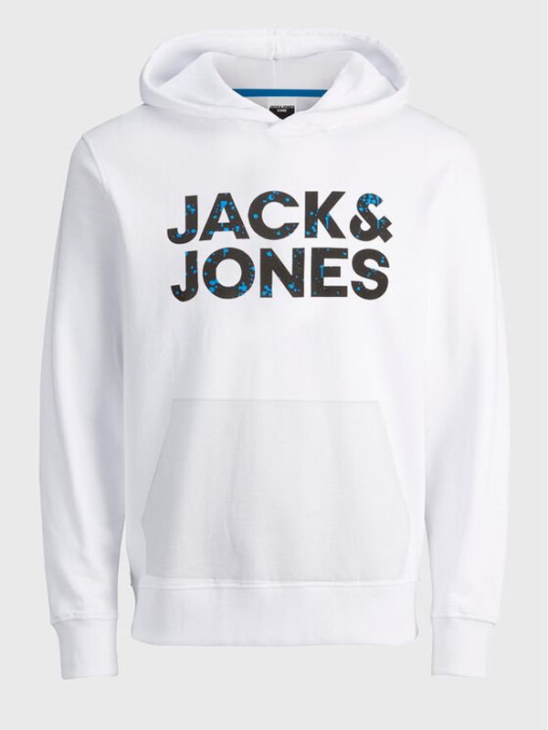 Jack&Jones Junior Jack&Jones Junior Суитшърт 12232755 Бял Regular Fit