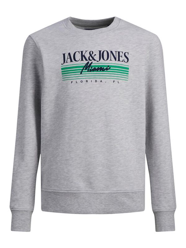 Jack&Jones Junior Jack&Jones Junior Суитшърт 12235502 Бял Standard Fit