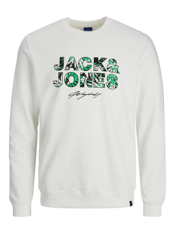 Jack&Jones Junior Jack&Jones Junior Суитшърт 12235517 Бял Standard Fit