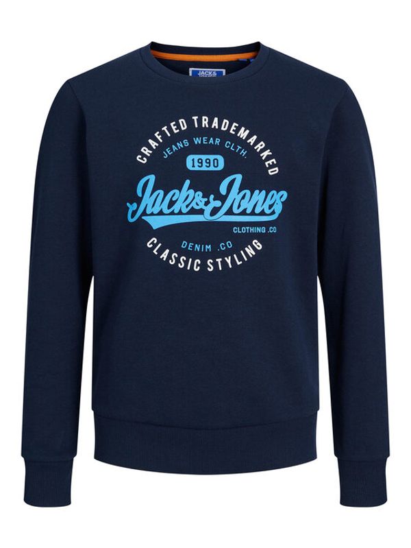 Jack&Jones Junior Jack&Jones Junior Суитшърт 12237110 Тъмносин Regular Fit