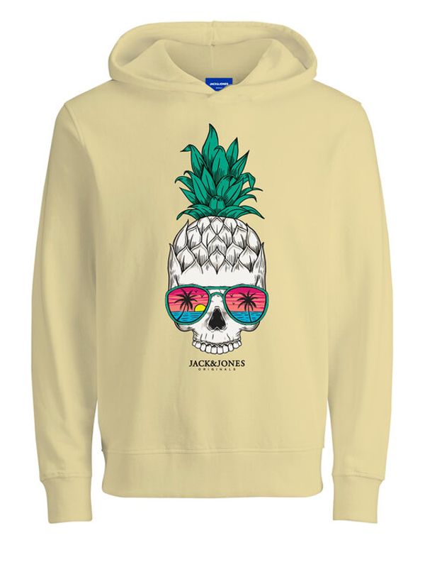 Jack&Jones Junior Jack&Jones Junior Суитшърт 12239455 Жълт Regular Fit