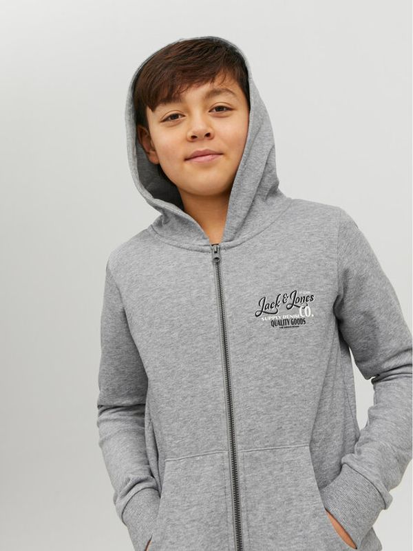 Jack&Jones Junior Jack&Jones Junior Суитшърт Andy 12224236 Сив Regular Fit