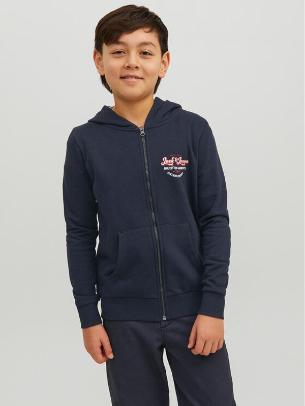 Jack&Jones Junior Jack&Jones Junior Суитшърт Andy 12224236 Тъмносин Regular Fit