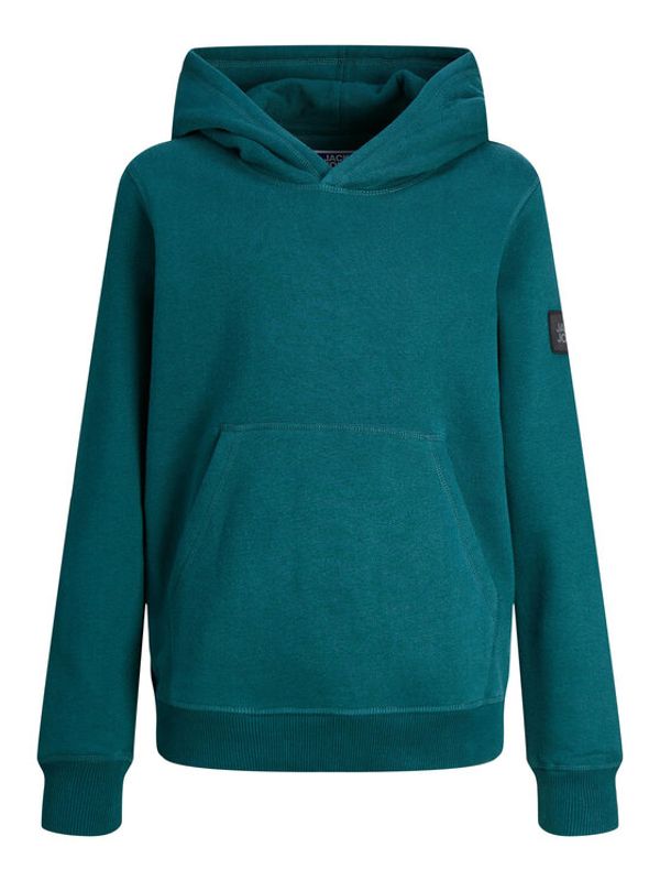 Jack&Jones Junior Jack&Jones Junior Суитшърт Classic Waffle 12216964 Зелен Regular Fit