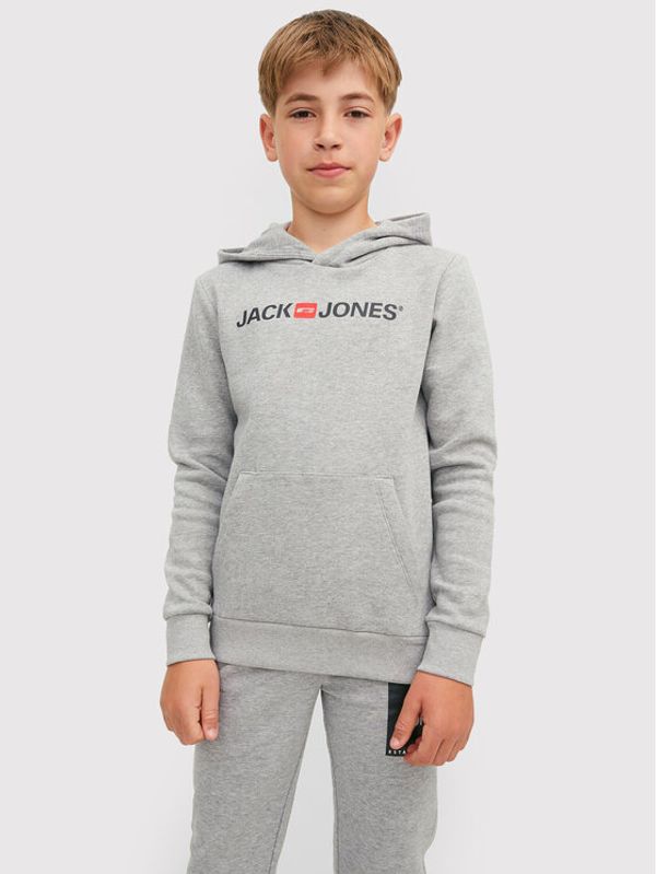 Jack&Jones Junior Jack&Jones Junior Суитшърт Corp Old Logo 12212186 Сив Regular Fit