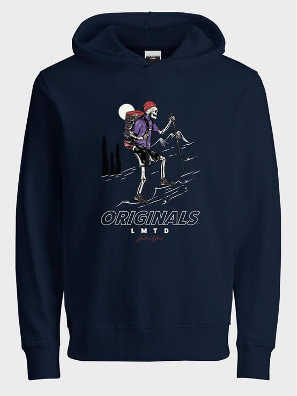 Jack&Jones Junior Jack&Jones Junior Суитшърт Grin 12226470 Тъмносин Regular Fit