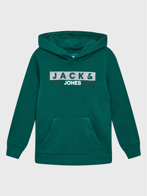 Jack&Jones Junior Jack&Jones Junior Суитшърт Logo 12231372 Зелен Regular Fit