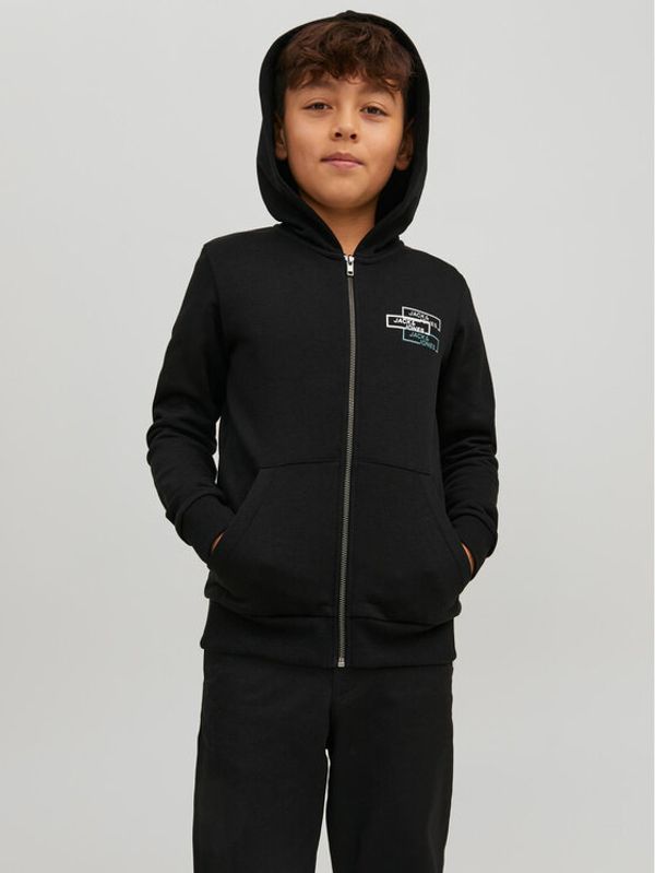 Jack&Jones Junior Jack&Jones Junior Суитшърт Space Logo 12221210 Черен Regular Fit