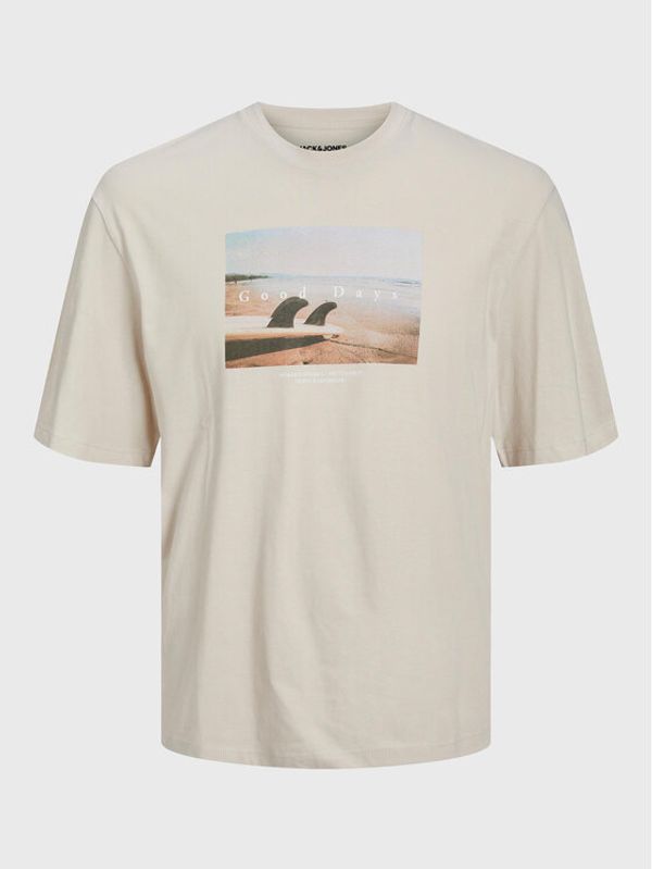 Jack&Jones Junior Jack&Jones Junior Тишърт 12230626 Сив Regular Fit