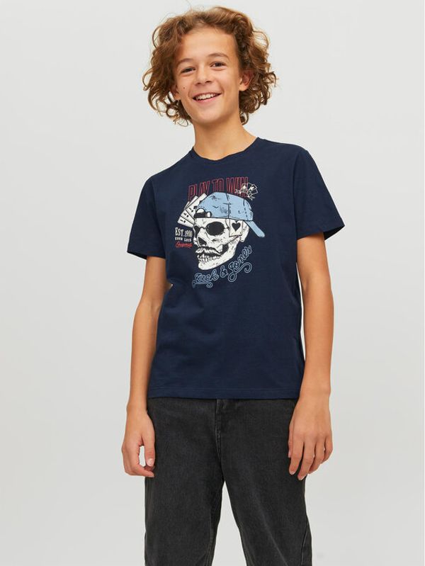 Jack&Jones Junior Jack&Jones Junior Тишърт 12230630 Син Regular Fit