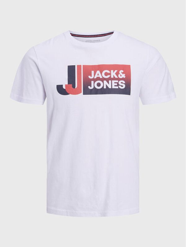 Jack&Jones Junior Jack&Jones Junior Тишърт 12230828 Бял Standard Fit