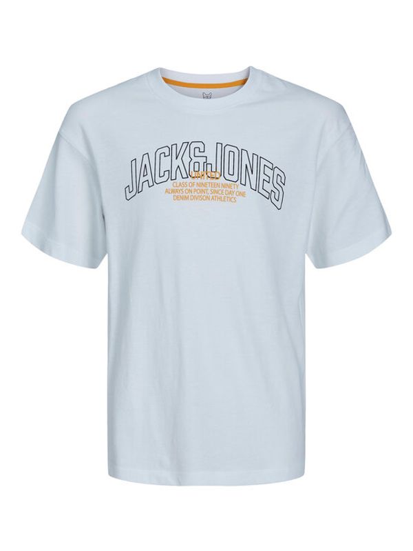 Jack&Jones Junior Jack&Jones Junior Тишърт 12230836 Бял Loose Fit