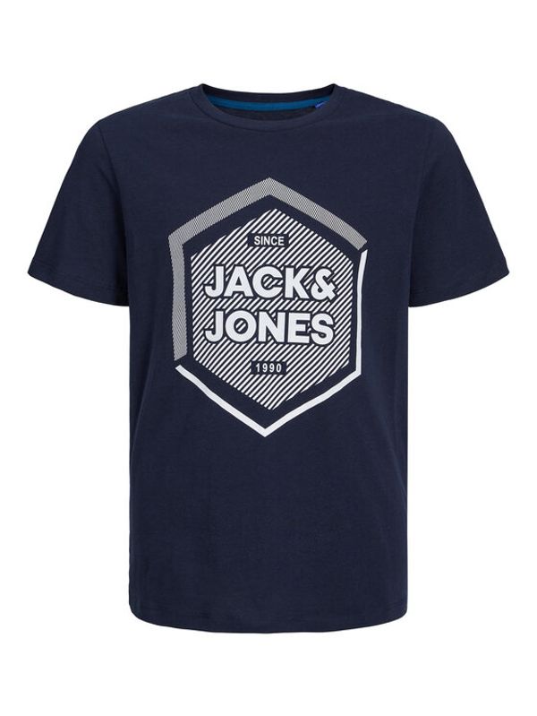 Jack&Jones Junior Jack&Jones Junior Тишърт 12237030 Тъмносин Regular Fit