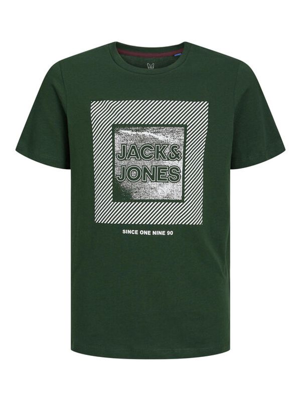 Jack&Jones Junior Jack&Jones Junior Тишърт 12237030 Зелен Regular Fit