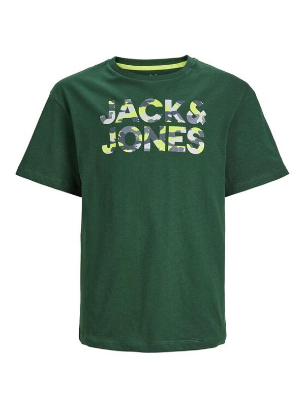 Jack&Jones Junior Jack&Jones Junior Тишърт 12237106 Зелен Loose Fit