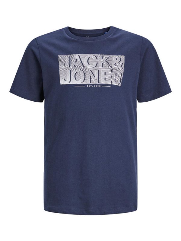 Jack&Jones Junior Jack&Jones Junior Тишърт 12237109 Тъмносин Regular Fit