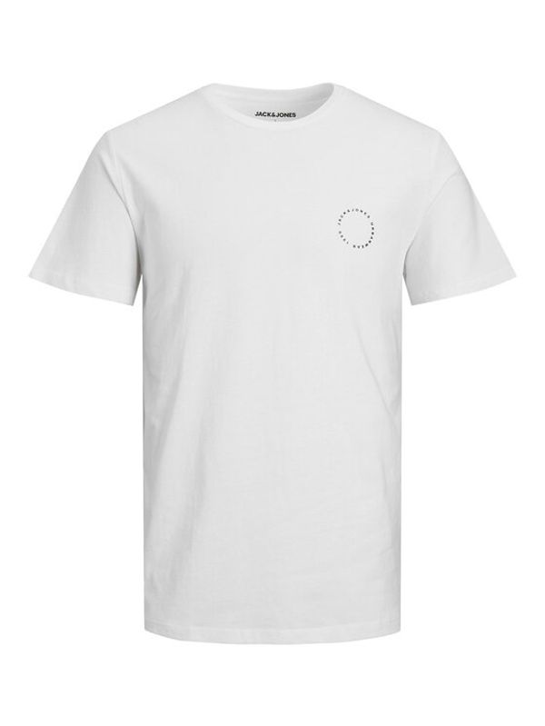 Jack&Jones Junior Jack&Jones Junior Тишърт 12237113 Бял Regular Fit