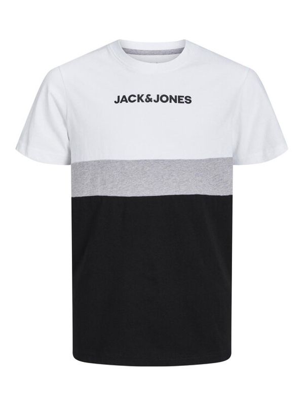 Jack&Jones Junior Jack&Jones Junior Тишърт 12237430 Бял Regular Fit