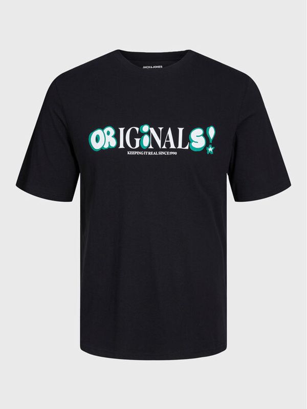 Jack&Jones Junior Jack&Jones Junior Тишърт 12237936 Черен Loose Fit
