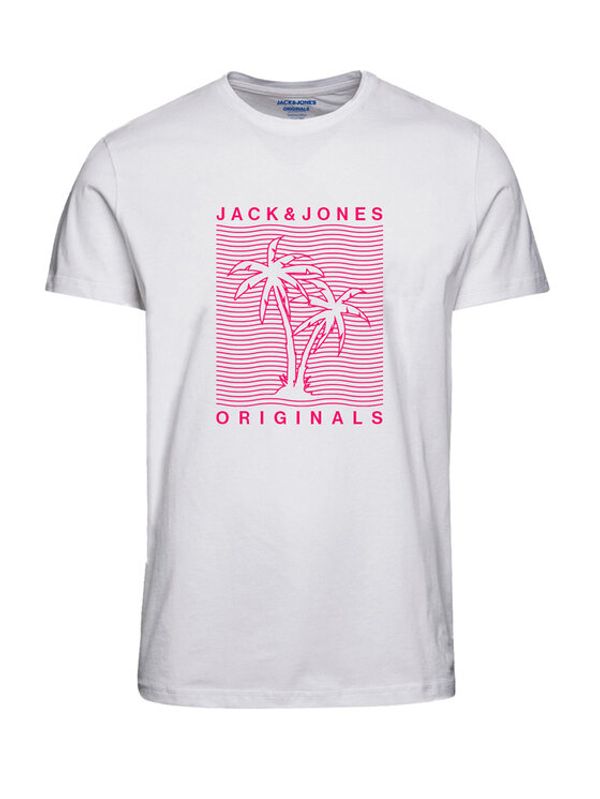 Jack&Jones Junior Jack&Jones Junior Тишърт 12239435 Бял Standard Fit