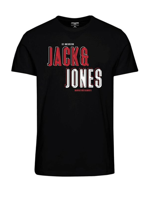 Jack&Jones Junior Jack&Jones Junior Тишърт 12239446 Черен Standard Fit