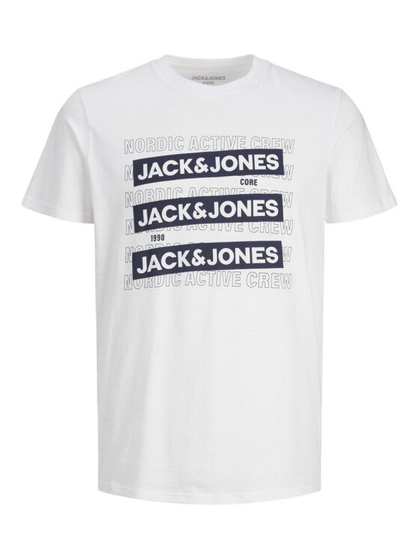 Jack&Jones Junior Jack&Jones Junior Тишърт 12242921 Бял Standard Fit