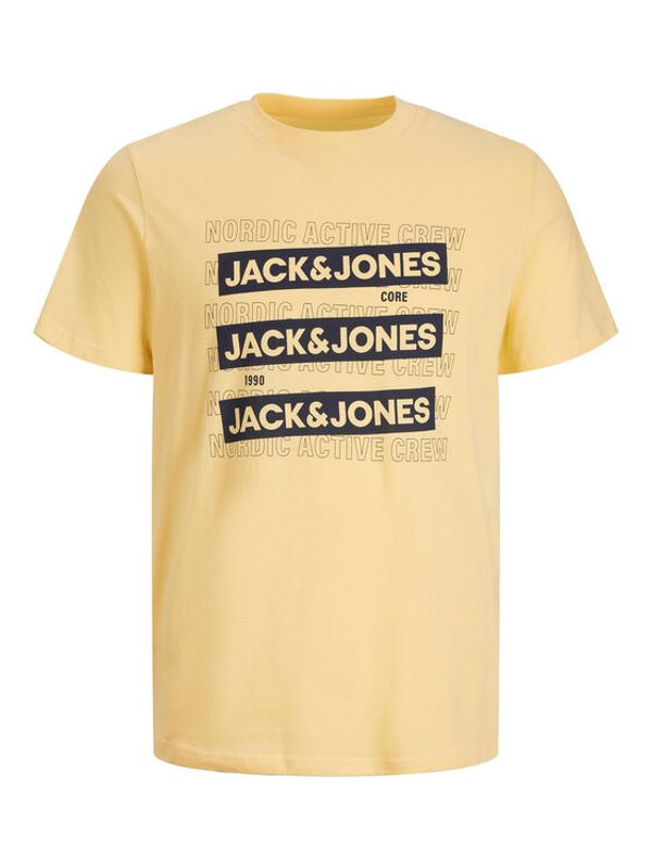 Jack&Jones Junior Jack&Jones Junior Тишърт 12242921 Жълт Standard Fit