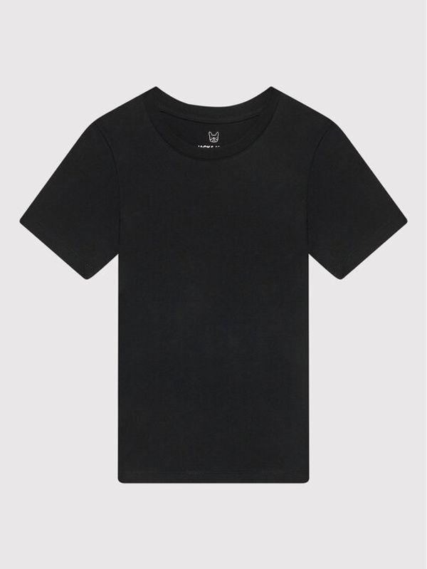 Jack&Jones Junior Jack&Jones Junior Тишърт Basic Tee Черен Regular Fit