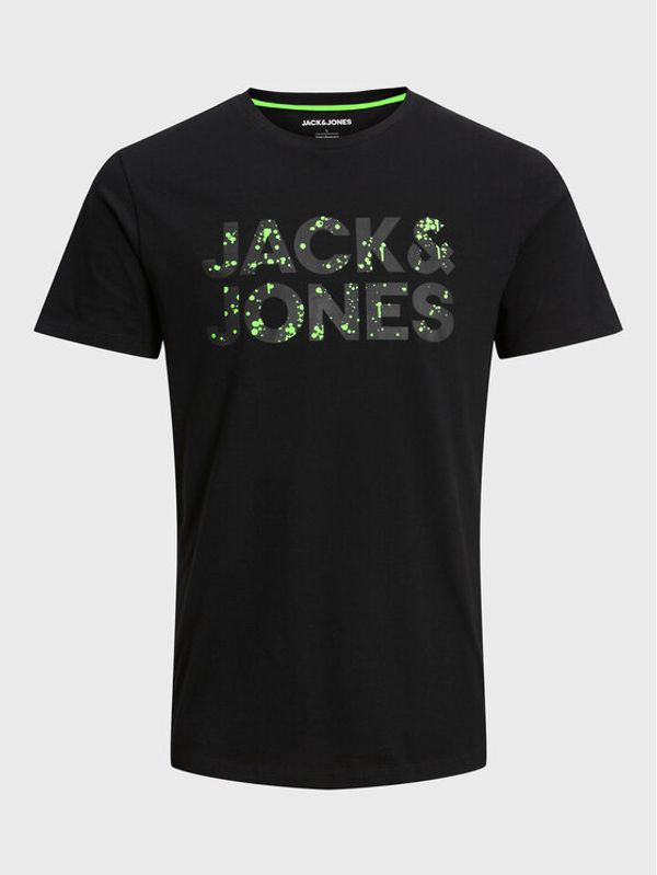 Jack&Jones Junior Jack&Jones Junior Тишърт Neon 12224104 Черен Regular Fit