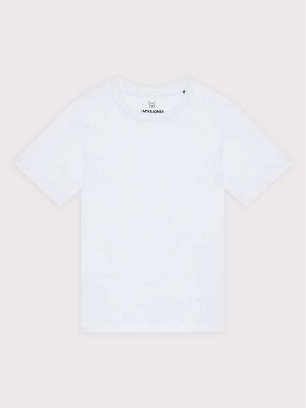 Jack&Jones Junior Jack&Jones Junior Тишърт Organic Basic 12158433 Бял Regular Fit