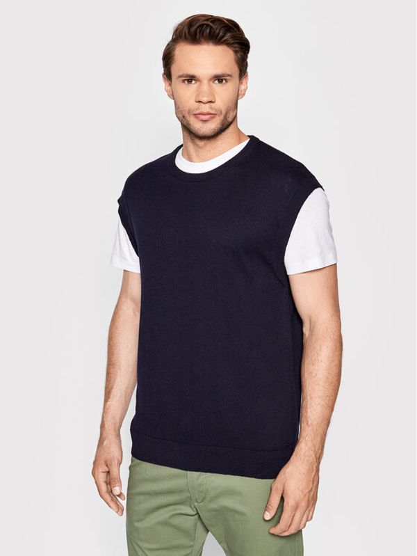 Jack&Jones PREMIUM Jack&Jones PREMIUM Пуловер Lasse 12210345 Тъмносин Regular Fit