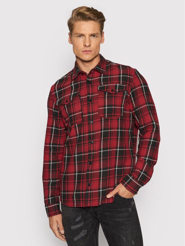 Jack&Jones PREMIUM Jack&Jones PREMIUM Риза Bluwoodland 12192117 Червен Relaxed Fit